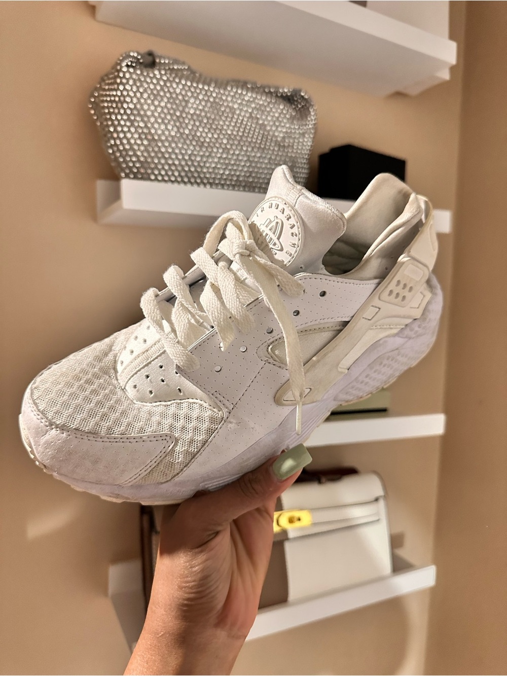 Nike White Low-Top Athletic Sneaker